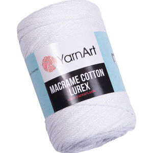Yarn Art Macrame Cotton Lurex 2 mm 721 White