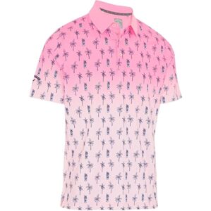 Callaway Mojito Ombre Mens Polo Candy Pink S
