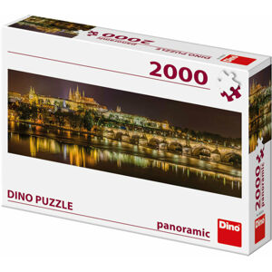 Dino Puzzle Karlov most v noci 2000 dielov