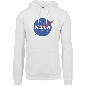 NASA Mikina Logo Biela L