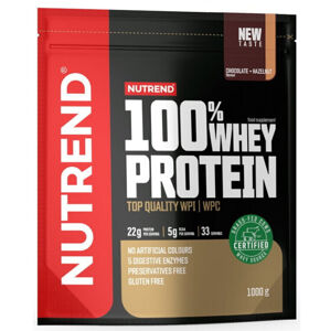 NUTREND 100% Whey Protein Čokoláda-Oriešky 1000 g