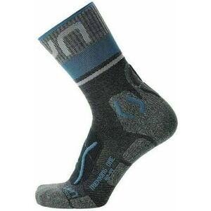 UYN Ponožky Woman Trekking One Merino Socks Grey/Blue 39-40