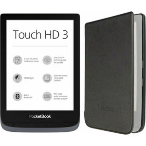 PocketBook 632 Touch HD 3 16GB SET Metallic Grey