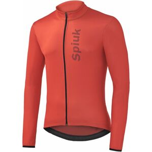 Spiuk Anatomic Winter Jersey Long Sleeve Red 3XL