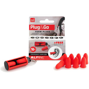 Alpine Plug&Go Ochrana sluchu Červená