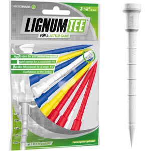 Lignum Tee 3 1/8 Inch Mix Colours 12 pcs