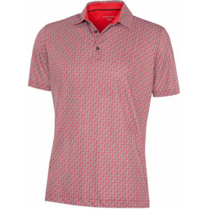 Galvin Green Mauro Mens Polo Red/White S