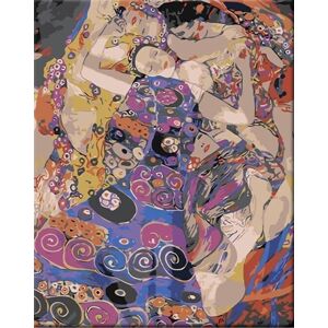 Zuty Maľovanie podľa čísiel Panna (Gustav Klimt)