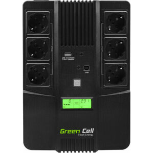 Green Cell UPS06 UPS AiO 600VA LCD 360 W