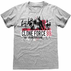Star Wars Tričko Clone Force 99 Šedá L