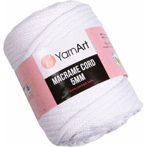 Yarn Art Macrame Cord 5 mm 751 White