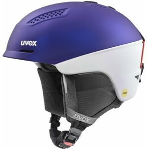 UVEX Ultra Mips Purple Bash/White Mat 59-61 cm Lyžiarska prilba