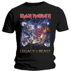 Iron Maiden Tričko Legacy Of The Beast Black L