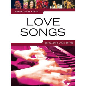Music Sales Really Easy Piano: Love Songs Noty