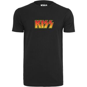 Kiss Tričko Logo Čierna XL
