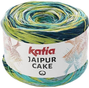 Katia Jaipur Cake 405 Blue/Yellow/Pistachio