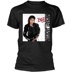 Michael Jackson Tričko Bad Čierna XL