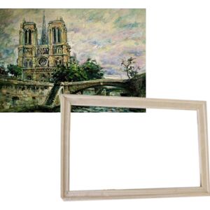 Gaira S rámom bez vypnutého plátna Notre-Dame 1