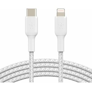 Belkin Boost Charge Lightning to USB-C Cable CAA004bt1MWH Biela 1 m USB Kábel