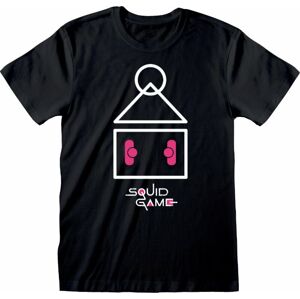 Squid Game Tričko Symbol Čierna L
