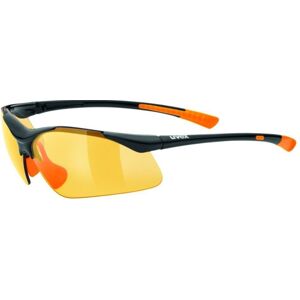 UVEX Sportstyle 223 Black/Orange/Litemirror Orange Cyklistické okuliare