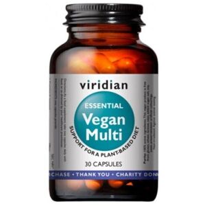 Viridian Vegan Multi 30 Capsules