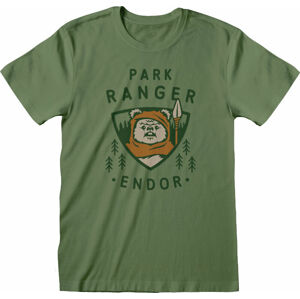 Star Wars Tričko Endor Park Ranger Zelená S