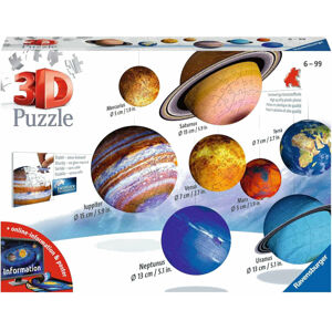 Ravensburger 3D Puzzle Planetárna sústava 522 dielov