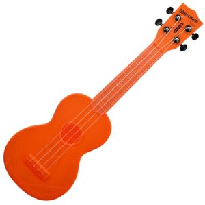 Kala Waterman Sopránové ukulele Orange Fluorescent