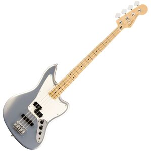 Fender Player Series Jaguar Bass MN Strieborná