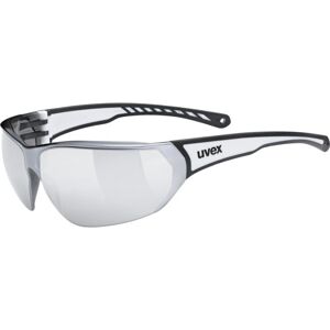 UVEX Sportstyle 204 Black White/Silver Mirrored Cyklistické okuliare