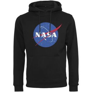 NASA Mikina Logo Black XS