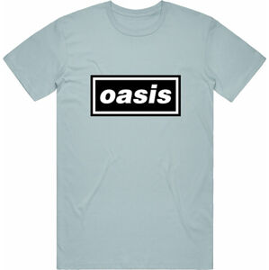 Oasis Tričko Decca Logo Modrá S