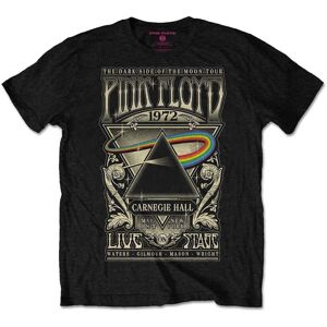 Pink Floyd Tričko Carnegie Hall Poster Black L