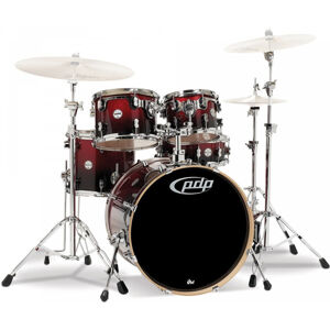 PDP by DW Concept Set 5 pcs 20" Red to Black Sparkle Fade