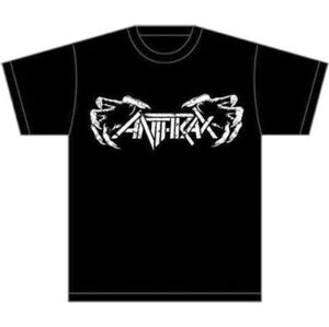 Anthrax Tričko Death Hands Čierna XL