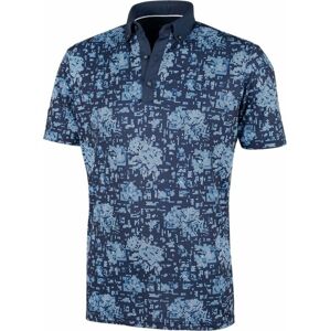 Galvin Green Maddox Ventil8+ Mens Polo Shirt Navy/Blue Bell M