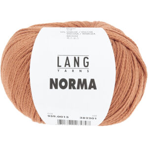 Lang Yarns Norma 0015 Brown-Orange