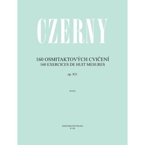 Carl Czerny 160 osmitaktových cvičení op. 821 Noty