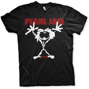Pearl Jam Tričko Stickman Čierna-Grafika 2XL