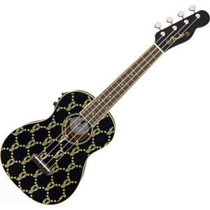 Fender Billie Eilish WN Koncertné ukulele Čierna