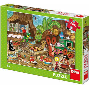 Dino Puzzle Krtek v kuchyni 100 dielov