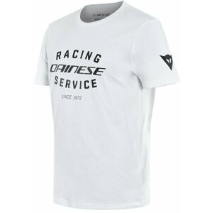 Dainese Racing Service T-Shirt White/Black M Tričko