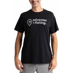 Adventer & fishing Tričko Short Sleeve T-shirt Black 2XL