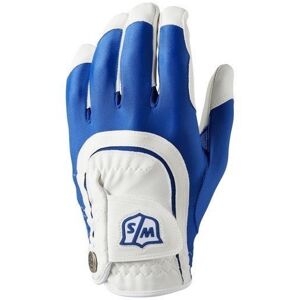 Wilson Staff Fit-All Mens Golf Glove Blue/White LH