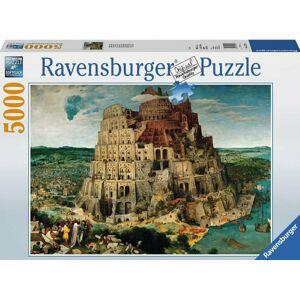 Ravensburger Puzzle Brueghel starší: Stavba Babylonskej veže 5000 dielov