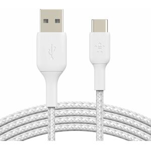 Belkin Boost Charge USB-A to USB-C Cable CAB002bt2MWH Biela 2 m USB Kábel