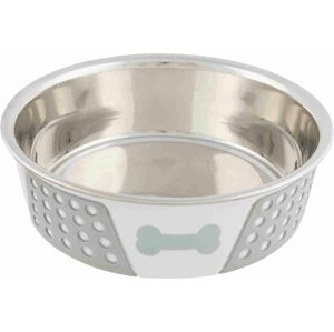 Trixie Stainless Steel Bowl with Silicone Miska pre psy 1,4 L