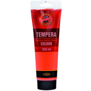 KOH-I-NOOR Temperová farba 250 ml Vermilion Red