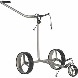Jucad Edition S 3-Wheel Silver Manuálny golfový vozík